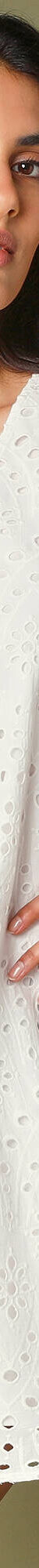 Robe broderie anglaise manches 3/4 (blanc) Robe broderie anglaise manches 3/4 (blanc)